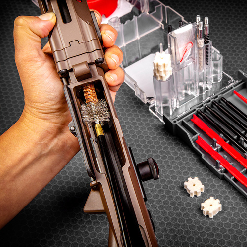 Real Avid - Gun Cleaning Tool Kit Gun Boss Multi-Kit - .243/.260/6.5mm - AVGBMK243