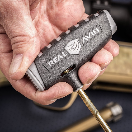 Real Avid - Mata rusznikarska z zestawem narzędzi Master Cleaning Station Universal - 43x16" - Czarna - AVMCS-U