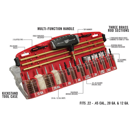 Real Avid - Gun Boss® Pro - Universal Cleaning Kit - AVGBPRO-U