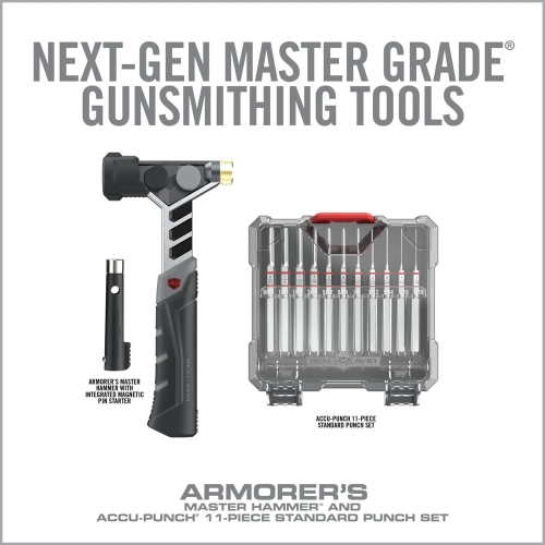 Real Avid - Toolset Armorer’s Master Hammer and Accu-Punch Standard Pin Punch Set - AVAMHAPS