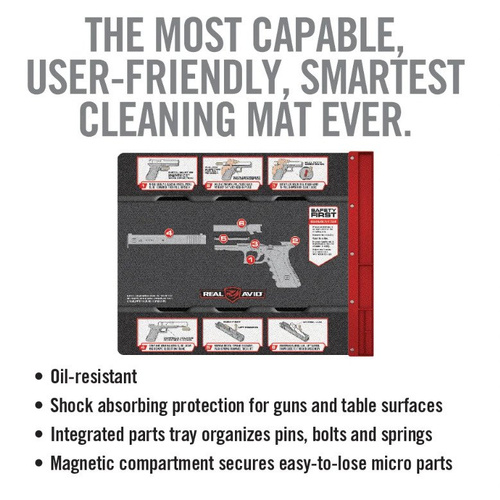 Real Avid - Mata do czyszczenia pistoletu Glock Smart Mat® - AVGLOCKSM