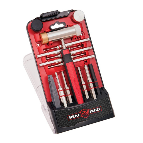 Real Avid - Zestaw wybijaków z młotkiem Accu-Punch™ Hammer & Roll Pin Punch Set - AVHPS-RP