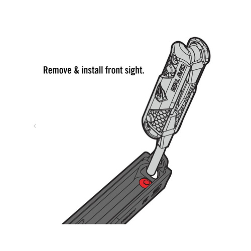 Real Avid - 4-in-1 Tool For Glock Pistols - Black - AVGLOCK41