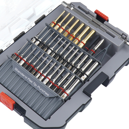 Real Avid - Zestaw wybijaków Accu-Punch Master Set - 37 części - AVMAPS