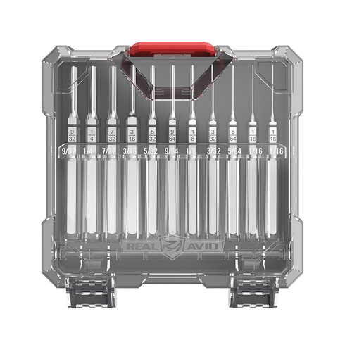 Real Avid - Roll Pin Accu-Punch Set - 11 Pieces - Steel - AVAPK-RP