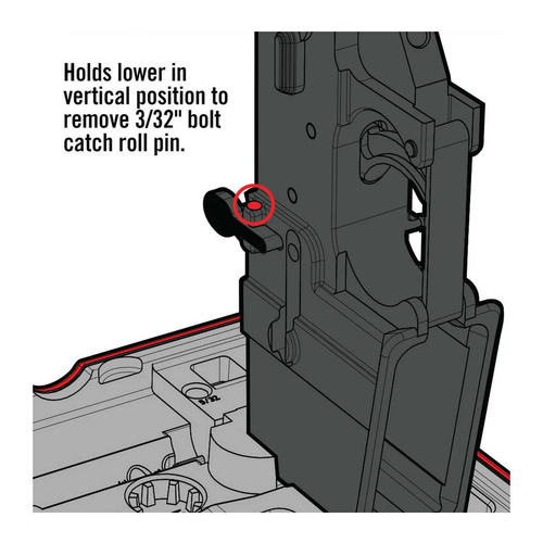 Real Avid - Gunsmithing Block AR-15 Master Bench Block - AVAR15MBB