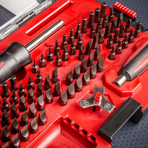 Real Avid - Śrubokręt rusznikarski z latarką Smart Drive 90 - 87 bitów - AVSD90