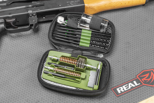 Real Avid - Zestaw do czyszczenia broni Gun Boss® - AK47 - platforma AK - 16 elementów - AVGCKAK47