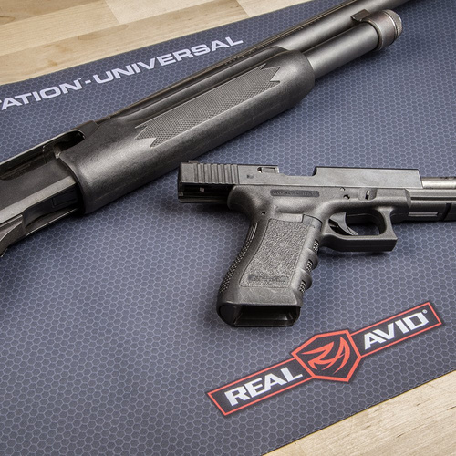 Real Avid - Service Mat Master Cleaning Station Universal with Tool Kit - 43x16" - Black - AVMCS-U