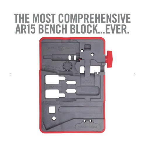 Real Avid - Gunsmithing Block AR-15 Master Bench Block - AVAR15MBB