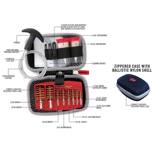 Real Avid - Zestaw do czyszczenia broni Gun Boss® - Universal Flex Rod Kit - AVGCK310-U