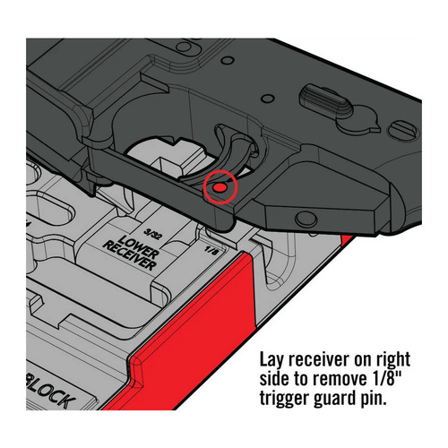 Real Avid - Blok rusznikarski AR-15 Master Bench Block - AVAR15MBB