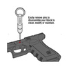 Real Avid - 2-in-1 Tool for Glock Pistols - Black - AVGLOCK21