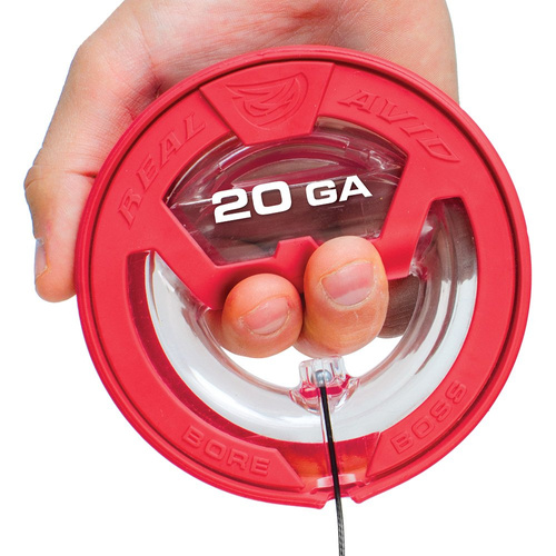 Real Avid - Wycior sznurowy do czyszczenia przewodu lufy Bore Boss - 20 GA - AVBB20G